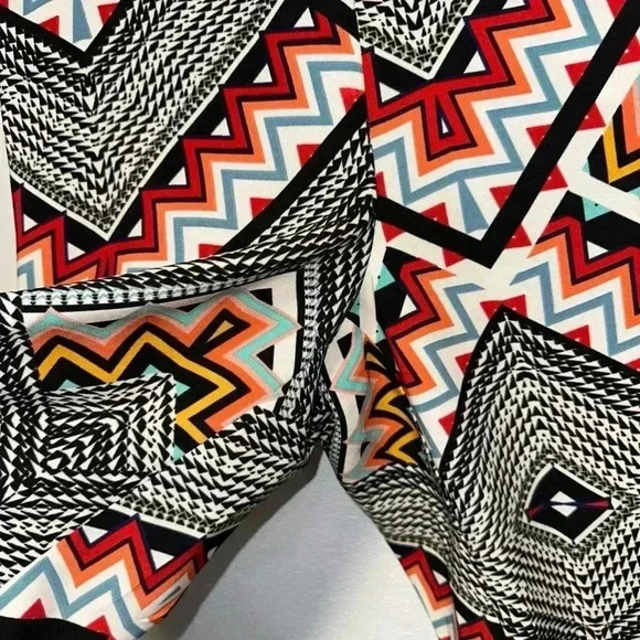 Stoosh Boho Palazzo Wide Leg Pants / Woman’s Small / Multicolored - Picture 6 of 13